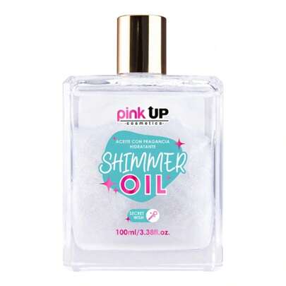 PINK UP COSMETICS Pink Up Shimmer Oil Secret Wish Aceite Corporal Con Fragancia y Glitter