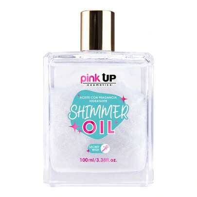 PINK UP COSMETICS Pink Up Shimmer Oil Secret Wish Aceite Corporal Con Fragancia y Glitter
