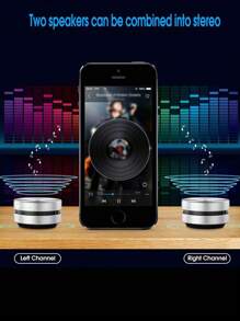 Nebunovo Bone Conduction Buzzer Bluetooth Speaker, Turns Any Object With Space Into A Speaker. Humbird Wireless Portable Subwoofer Sound Travel Speaker - Multicolor - View 7