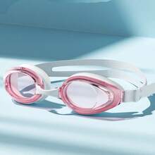 Erwachsene Anti-Beschlag-Linse Herren Damen Schwimmbrille wasserdicht verstellbar Silikon Tauchbrille, Strandutensilien, Strandaccessoires, Poolschwimmhilfe - Verschiedenfarbig - Übersicht 18