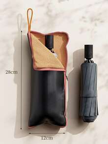 1pc Multi-Functional Absorbent Umbrella Bag, Waterproof Moisture-Absorbing Handheld Umbrella Case, Car/Kids Umbrella Storage Bag, Multi-Purpose Storage Bag, Portable Hanging Camera/Cup Organizer Bag, Machine Washable