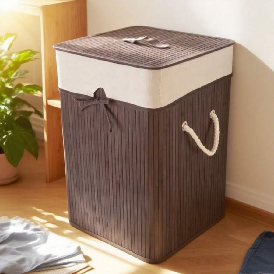 Laundry Baskets - Brown - View 1