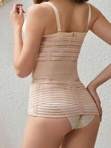 Women's Waist Trainer, Tummy Control Shapewear - Apricot - View 5