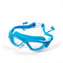 1/2/3 件超大号游泳镜，防雾防水硅胶游泳眼镜带耳塞，适合游泳训练和休闲，节日礼物，时尚设计，适合专业训练、成人、沙滩必需品、沙滩配件、泳池浮板 - 彩色 - 查看 14