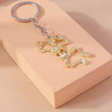 全新卡通万圣节骷髅钥匙扣，时尚背包/手提包吊坠，万圣节配饰，大号搞笑骷髅钥匙扣汽车配饰可爱哥特 Y2k - 查看 4