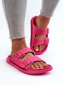 女士时尚百搭休闲拖鞋，夏季