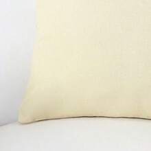 Printed Decorative Pillow With Full Zipper, Super Washable - Palha - View 2
