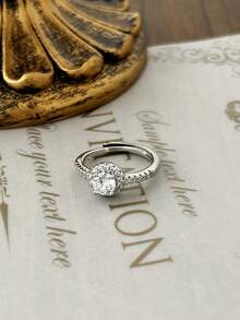 foxanry خاتم عتيق بسيط قطعة واحدة، مجوهرات للنساء، للارتداء اليومي، هدية ترويجية