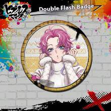 Hypnosis Mic -Division Rap Battle- Hifumi Doppo & Division Rap Battle Character 75mm/58mm Double Flash Badge Set - Anime B-Style PET Material Pin | Stitch Toys, Travel Toys, Classroom Fidget Toys, Mini Stuff Bath Toys, Christmas Stationery, Stress Ball - Birthday Gift, Christmas Gift, Halloween Gift, Christmas Eve Gift, Perfect Gift, Toys, Games - Multicolor - View 11