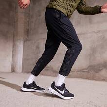 Nike Giày chạy bộ Revolution 6 dành cho nam, đệm êm ái, mềm mại, màu đen, khói đậm, xám DC3729-003 - Đen và trắng - Xem 5