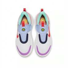 Nike E-SERIES 1.0 GS女子大童運動休閒鞋 - 白紅色 - 查看 2