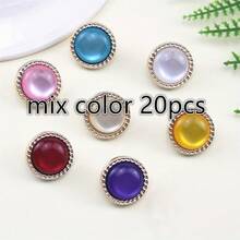 10pcs Bead Decor Button - Beige - View 19