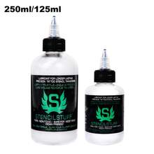 JC TATTOO - Gel de transferencia de tatuaje de 120 ml (4,23 onzas) / 250 ml (8,46 onzas), crema de transferencia de tatuaje, gel de plantilla de tatuaje, operación simple y eficiente, suave y sedoso, fácil de aplicar, la transferencia es precisa y clara, el estilo rápido no se mancha fácilmente, fórmulas a base de plantas, suave y no irritante, portátil, accesorios de tatuaje, imprescindible para artistas de tatuajes, ¡un buen regalo! - Multicolor - Ver 13