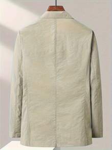 Men Suits - 卡其色 - 查看 2