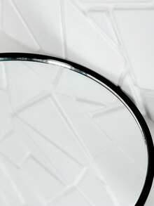 1 szt. matowe, dwustronne lustro toaletkowe w stylu europejskim, duże lustro księżniczki, makijaż, tanie, dekoracja pokoju, toaletka, podróże, sypialnia, akcesoria do makijażu, lustro, lustro toaletkowe, tanie, ozdoby do pończoch, makijaż, narzędzia do makijażu, tanie rzeczy, prezenty, prezenty dla kobiet, prezenty świąteczne - Czarne - Zobacz 4