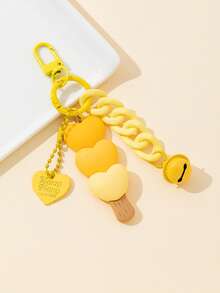 1 pieza Lindo llavero de aleación decorativo para mujeres, adecuado para uso diario, accesorios de bolso, cordones con soporte de identificación, accesorios de coche, encantos de bolso, regalo de Navidad, accesorios de coche, ideas de regalo para maestro, amigo, hermana