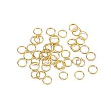50-200 piezas/Lote Anillos divididos de 3-20 mm Conectores para hacer pulseras, collares, joyería y accesorios DIY - anillo de salto - Ver 31