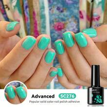 TARTU TARTU Esmalte de Gel para Unhas 8ml - 7 Cores Vibrantes, Remoção por Imersão, Cura com UV/LED, Cores Rosa Vermelha, Roxa, Azul, Verde, Cinza e Amarela, Gel Semipermanente Semitraslúcido para Manicure, Base e Primer, Para Uso Doméstico, Salão e Arte de Unhas, Presente para Mulheres