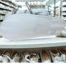 Elegant Beach Sandal Shiny Synthetic Leather Contrast Birki Outdoor Carlor - 白色 - 查看 3