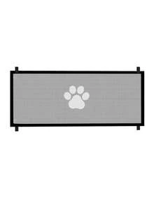 Freestanding Pet Divider Fence, Portable Folding Dog Barrier Net Enclosure
