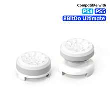 Gamepad Joystick Cap Suitable For PS 4/PS For Playstation PS 4 High-Rise Analog Stick PS 5 Joystick Controller Performance Command Stick Game Silicone Cap, Compatible