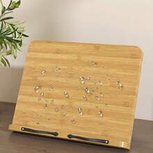 1 pieza Estantería de madera ajustable - Soporte multifuncional de 8 esquinas para lectura/caligrafía, escritorio para portátil y tableta, adecuado para oficinas/salas de estudio (base antideslizante)