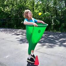 2025 New Grandma Pants Courtyard Game Set, Detachable Pants, Throwing And Catching Ball Training Game, Giant Outdoor Entertainment Throwing Game, Team Relay, Family Gathering, Outdoor Game Set