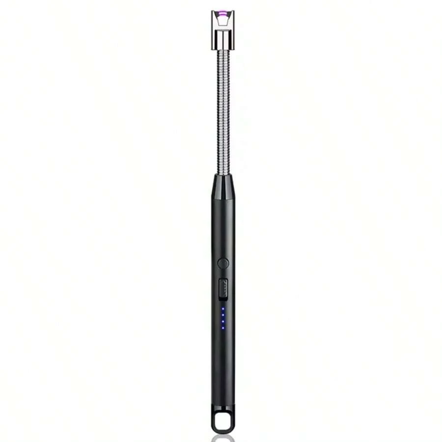 Encendedor Eléctrico Recargable USB, Encendedor De Vela Electrónico, Vela De Plasma sin Llama, Encendedores Largos, Manguera, Estufa De Gas, Pistola De Encendido, Arco Para Acampar, Encendedor De Plasma Sin Llama Para El Hogar Y Acampar Al Aire Libre Y Para Velas Y Estufas De Gas