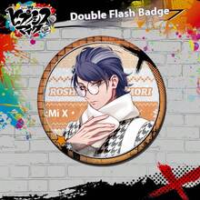 Hypnosis Mic -Division Rap Battle- Hifumi Doppo & Division Rap Battle Character 75mm/58mm Double Flash Badge Set - Anime B-Style PET Material Pin | Stitch Toys, Travel Toys, Classroom Fidget Toys, Mini Stuff Bath Toys, Christmas Stationery, Stress Ball - Birthday Gift, Christmas Gift, Halloween Gift, Christmas Eve Gift, Perfect Gift, Toys, Games - Multicolor - View 19