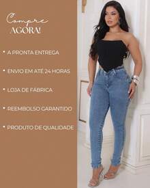 Women Jeans - Baby Blue - View 5