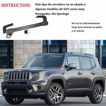 Antirrobo en aerosol, antirrobo para volante, embrague, acelerador y pedal (negro), dispositivo antirrobo para volante, dispositivo antirrobo para coche, cerradura para coche, dispositivo antirrobo para coche, prevención de robo, productos de coche, productos antirrobo - Negro - Ver 5