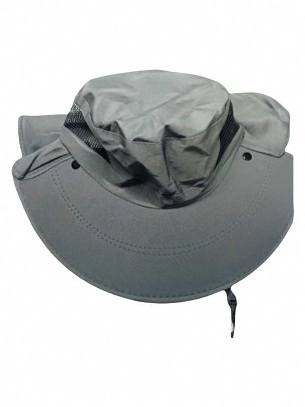 قبعة دلو للرجال والنساء للاستخدام الخارجي لصيد الأسماك والتنزه، قبعة ذات حافة واسعة توفر حماية من الأشعة فوق البنفسجية