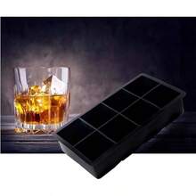 Moldes de Silicona para Hielo Reutilizables con Tapa, 8 Cubos - A- 8 Cubos, 1 Pieza - Ver 4