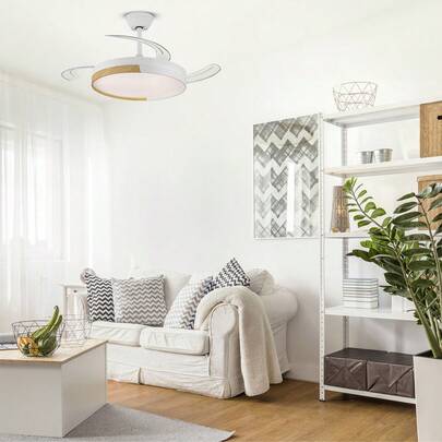 Wonderlamp Wentylator sufitowy