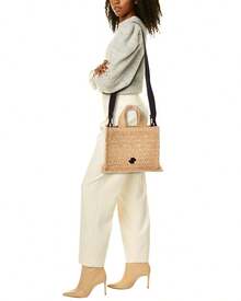 PATOU JP Small Raffia Tote - Nhiều màu - Xem 5