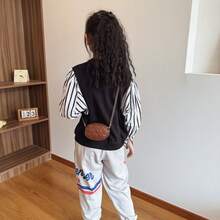 Bolsa de Ombro Bordada para Meninas, Couro PU, Bolsa Transversal para Adolescentes - A - Visão 7
