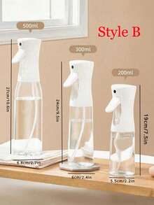 1pc Adjustable Atomizer Oil Spray Bottle - Fat-Reduction Refillable Cooking Gadget For Kitchen/BBQ/Outdoor, Olive Oil Spritzer With Fine Mist