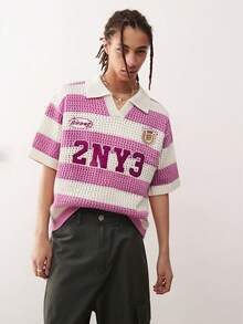 Fruit&Vegetable    Summer  Fall/Winter    Regular Fit    Rib-Knit - Pink - View 2