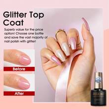 ROSALIND 24 PCS Gel Nail Polish Set-20 Colors Gel Polish Kit Base Coat Glossy Matte And Glitter Top Coat Nail Polish Set Dark Purple Orange Nail Art Polish Manicure Gifts With Box - 04 - 查看 6