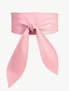 Women Obi Belt Fashion Wrap Around Wide Waistband Knotted Belt For Dress Halloween Costume - Multicolor - View 5