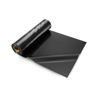 Heavy Duty 6 Mil Black Plastic Sheeting Roll - 10 X 100 FT Polyethylene Film For Construction, Vapor Barrier, Ground Cover & Waterproofing Solutions