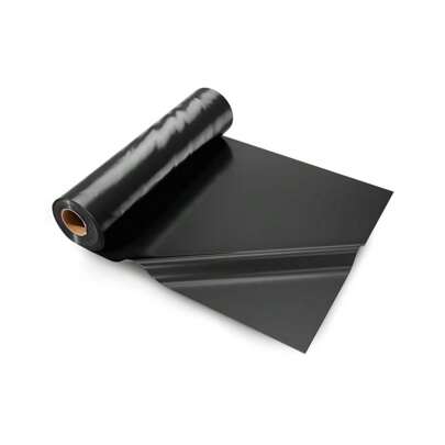 Heavy Duty 6 Mil Black Plastic Sheeting Roll - 10 X 100 FT Polyethylene Film For Construction, Vapor Barrier, Ground Cover & Waterproofing Solutions