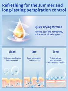 GILLETTE 1支吉列清爽浪潮止汗香体露，70毫升，72小时强效止汗+护肤成分，透明易吸收质地，薄荷薰衣草香型，适合男士日常、社交及商务场合使用。 - 清爽波浪 - 查看 4