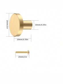 1 Cái/Tay Cầm Quả Bí Ngô Vàng Đồ Nội Thất Tay Nắm Cửa Ngăn Kéo Tủ Kéo Tay Ánh Sáng Sang Trọng Sáng Tạo Vàng Pháp Thời Trung Cổ Đồng Châu Âu Tủ Quần Áo ngăn kéo Nội Thất Tay Nắm Cửa - Vàng - Xem 13