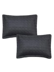 Home Elephant New Models Quilted Decorative Covers - 黑色 - 查看 1