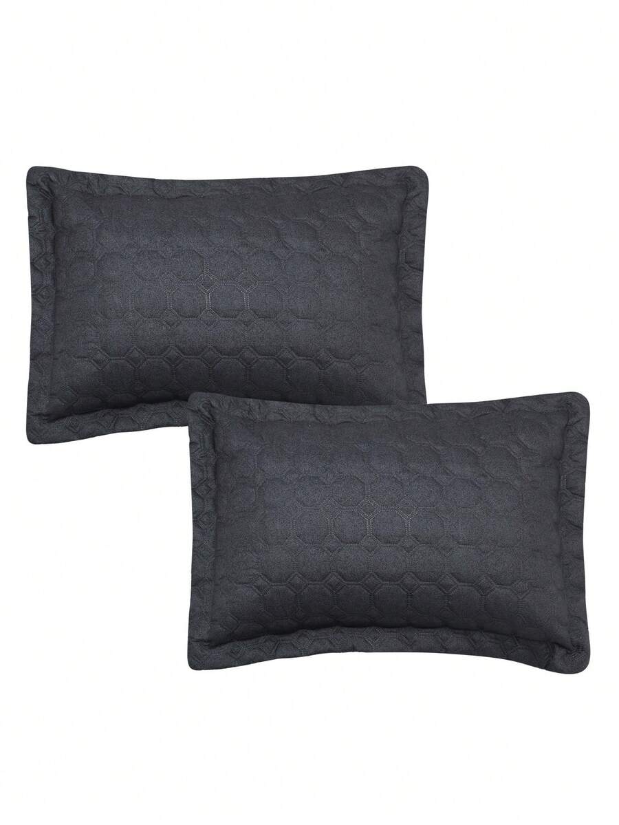 Home Elephant New Models Quilted Decorative Covers - 黑色 - 查看 1