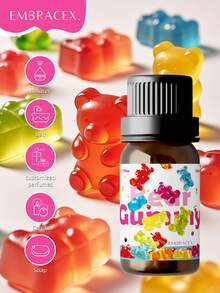 EMBRACEX. 10ml 小熊软糖香薰精油，香薰油 - 用于蜡烛、肥皂制作、芳香疗法、扩散器、家庭护理和加湿器，适用于卧室、家居香薰、芳香疗法、日常使用和节日礼物 - 小熊軟糖 - 查看 2
