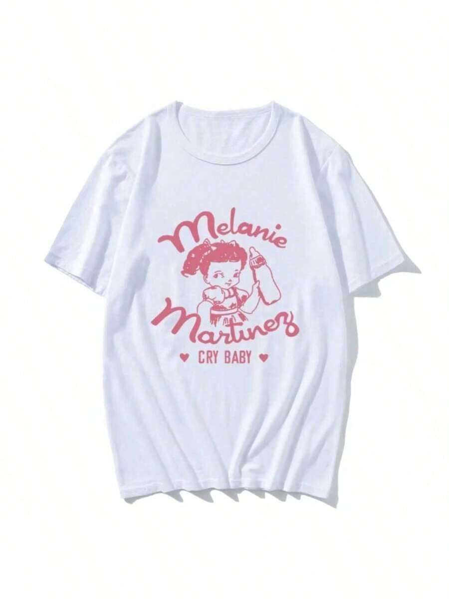 Melanie Martinezs Portals Tour Tshirt Cotton Soft High Quality Men Women Tee-Shirt Cartoon Print Tee For Girls Funny Top