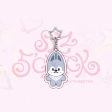 Portachiavi in acrilico a forma di stella SKZ 5'CLOCK, accessorio decorativo, ciondolo, collezione fan, regali per compleanni, regali per coppie, regali per feste, piccoli regali, il regalo di Natale perfetto