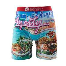 ETHIKA, 1 Uds., ropa interior para hombre, Boxershorts sexis, bañadores transpirables para hombre, calzoncillos de talla S-3XL para hombre, calzoncillos de natación, Boxers para hombre 0DKF - C-1144 - Ver 13